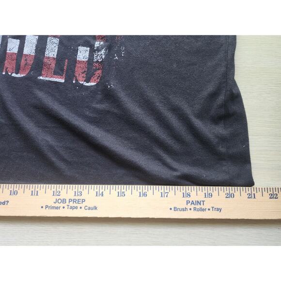 T-SHIRT-GUNS & ROSES-Logo-Rock Band-Vintage Band-Distressed Look-Size Woman MED - Picture 8 of 9